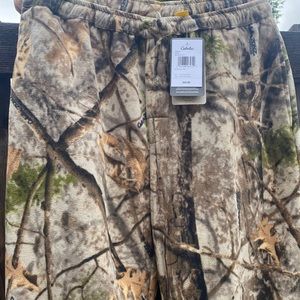 Brand New Camouflage Cabela’s Micro Fleece Pajama Pants XL